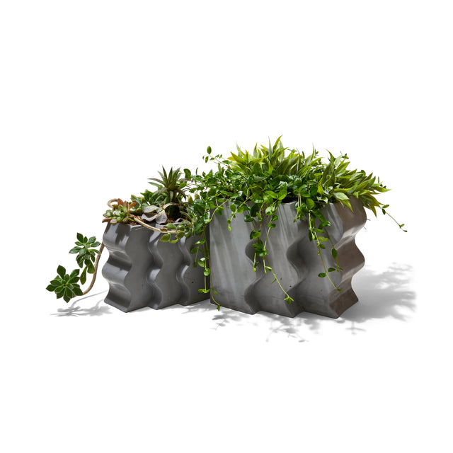 entryways Zigzag Pots