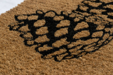 Entryways Handmade Doormat - Pair Of Pine Cones 18"x30"