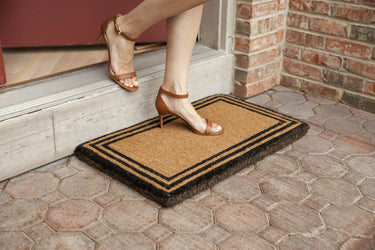 Entryways Handmade Estate Doormat - The One With The Border