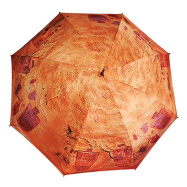 Entryways Kokopelli Southwest Rock Art Stick Umbrella