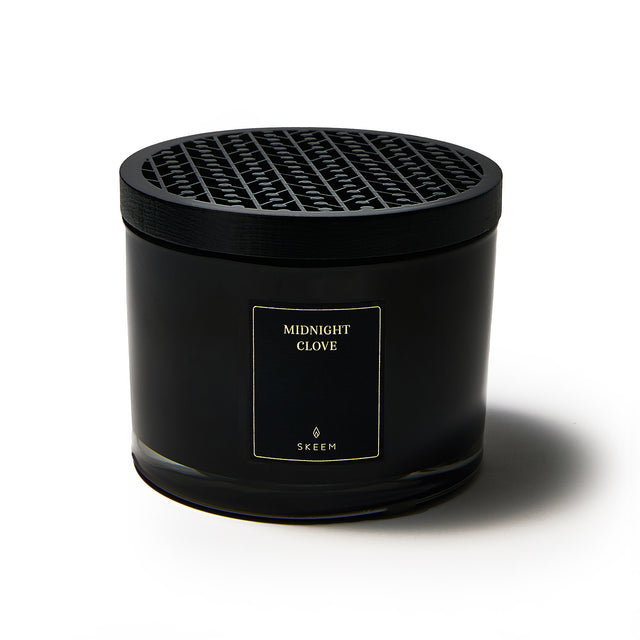 entryways Midnight Clove Obsidian Triple Wick Candle