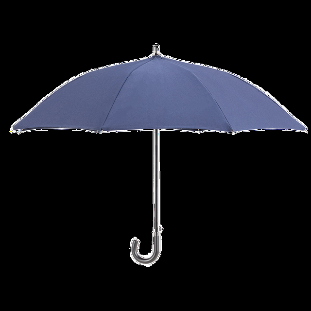 entryways Small Navy Blue Sun Protection Umbrella Featuring Sunbrella Fabric