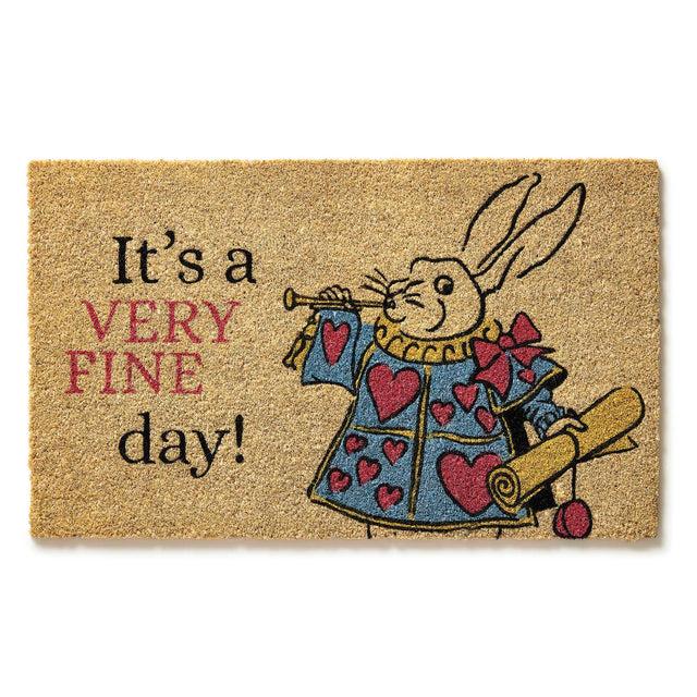 entryways Victoria and Albert Museum Doormat - It's a Very Fine Day 18"x30"