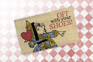 Entryways Victoria And Albert Museum Doormat - Queen Of Hearts 18"x30"