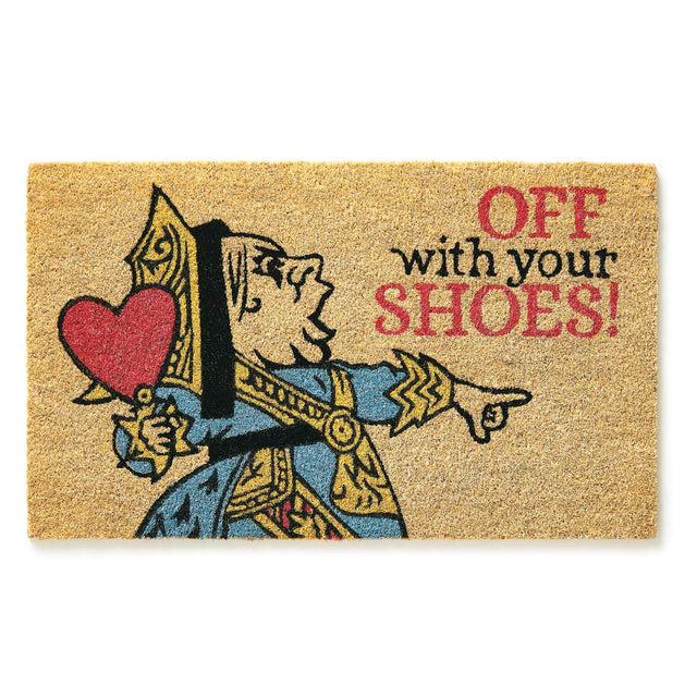 entryways Victoria and Albert Museum Doormat - Queen of Hearts 18"x30"