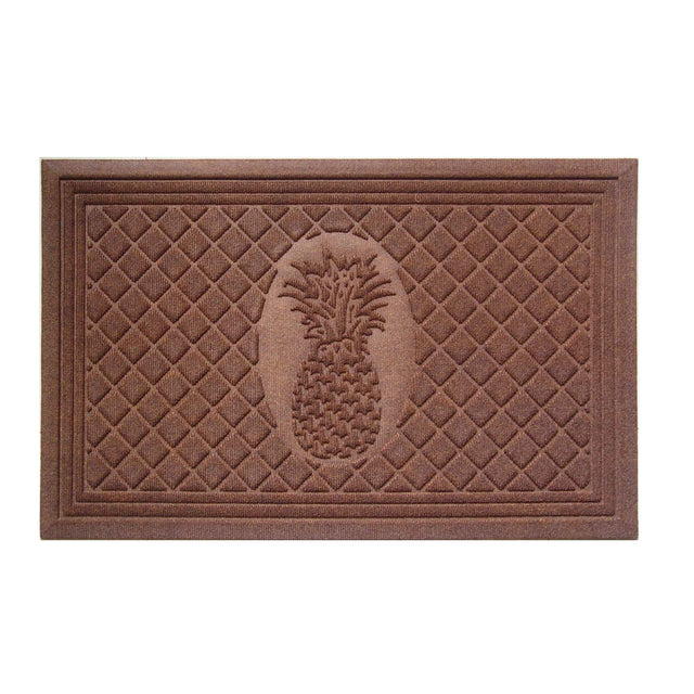 entryways Weather Beaters Polypropylene Doormat - Pineapple