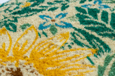 Entryways Williamsburg Doormat - Sunflower Blockprint