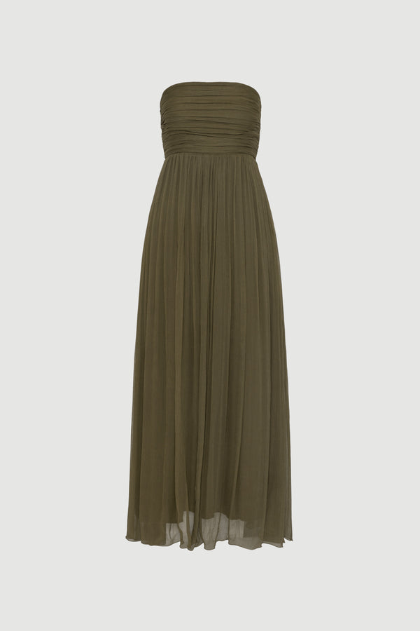 envelope 1976 Amalfi dress Dark olive