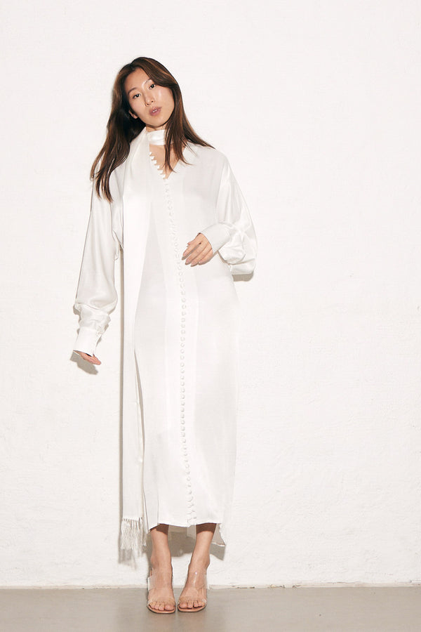 Envelope 1976 Cannes Dress White