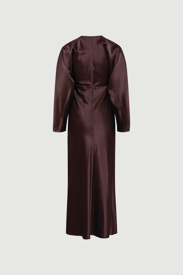 Envelope 1976 Carlo Dress Aubergine