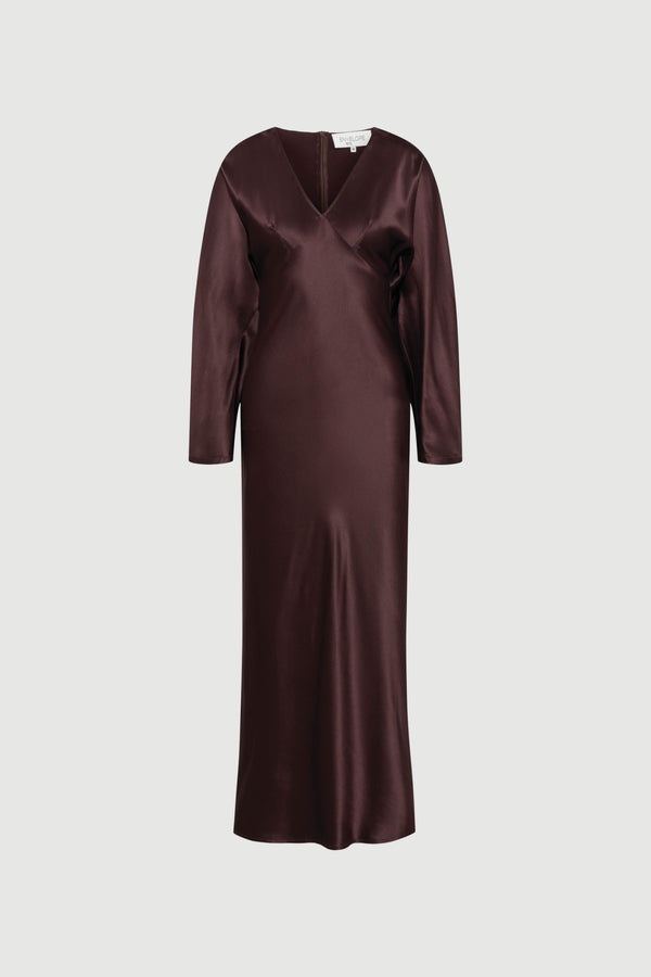 envelope 1976 Carlo dress Aubergine