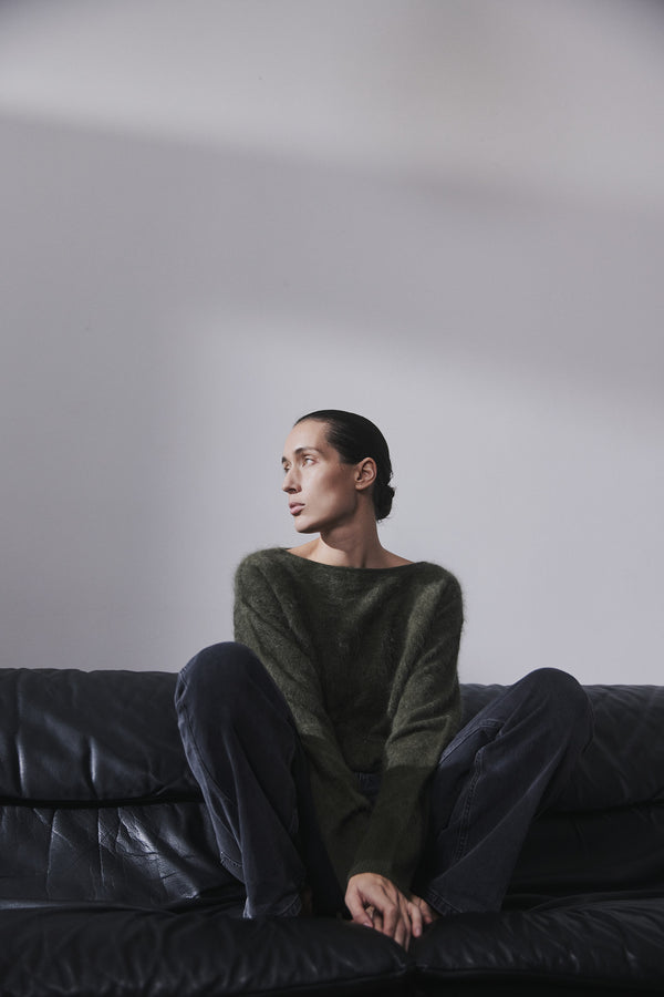 Envelope 1976 Cloud Knit Dark Olive