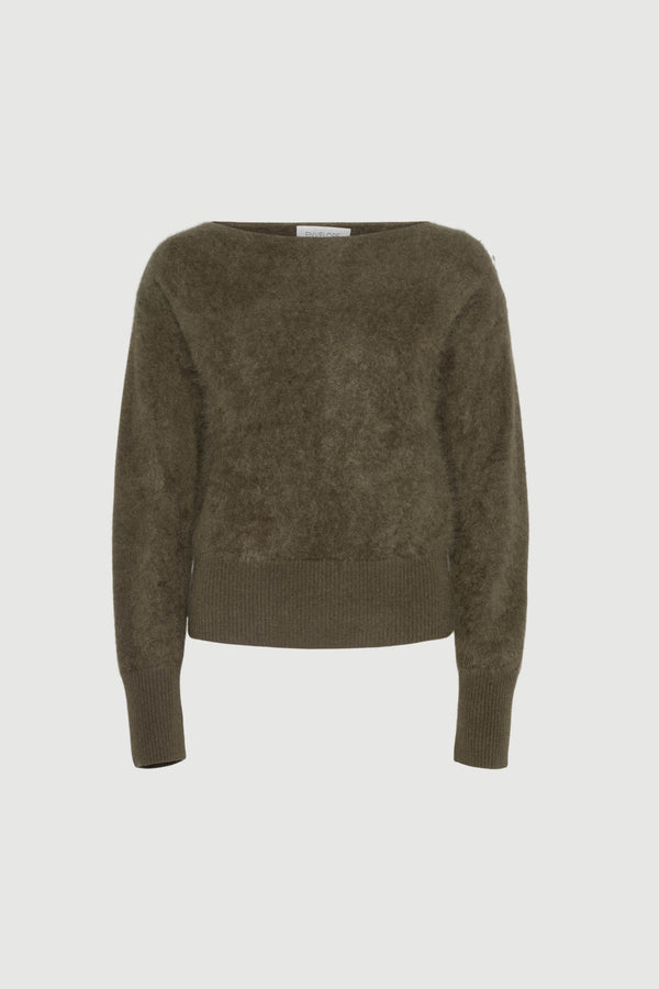 envelope 1976 Cloud knit Dark olive