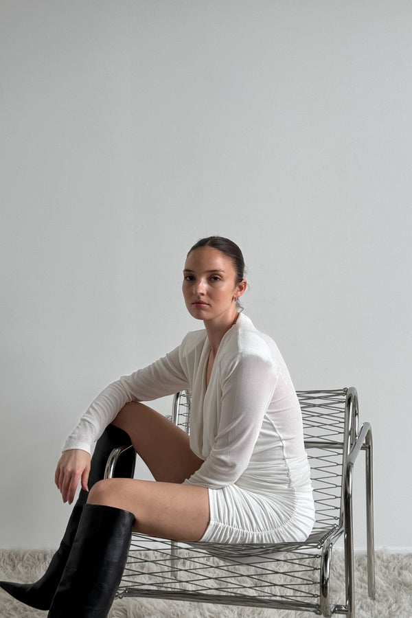 Envelope 1976 Dawn Dress Cream