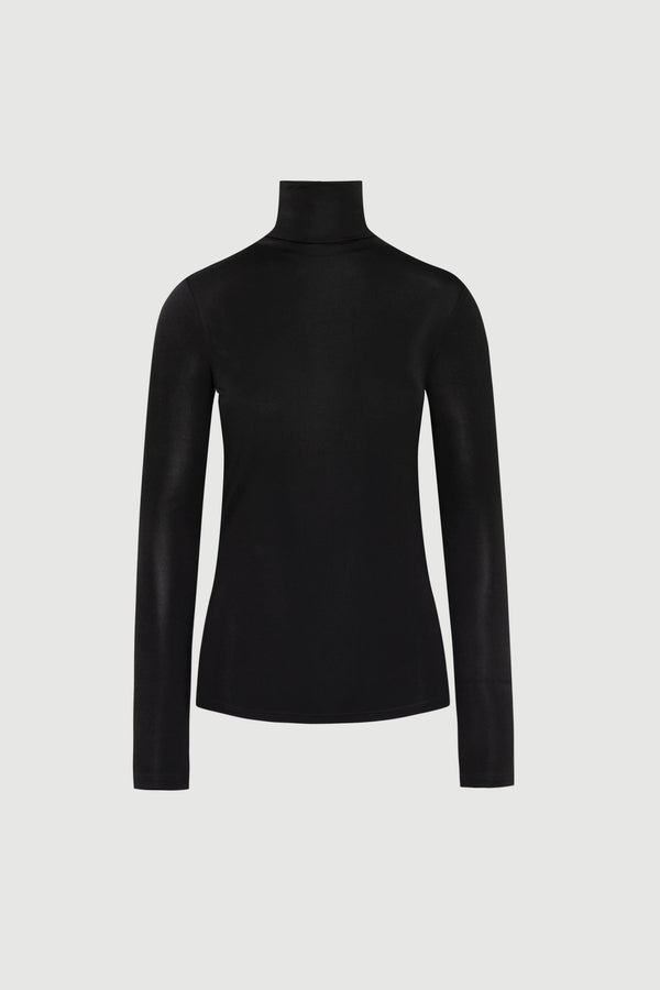 envelope 1976 Heart turtleneck Black
