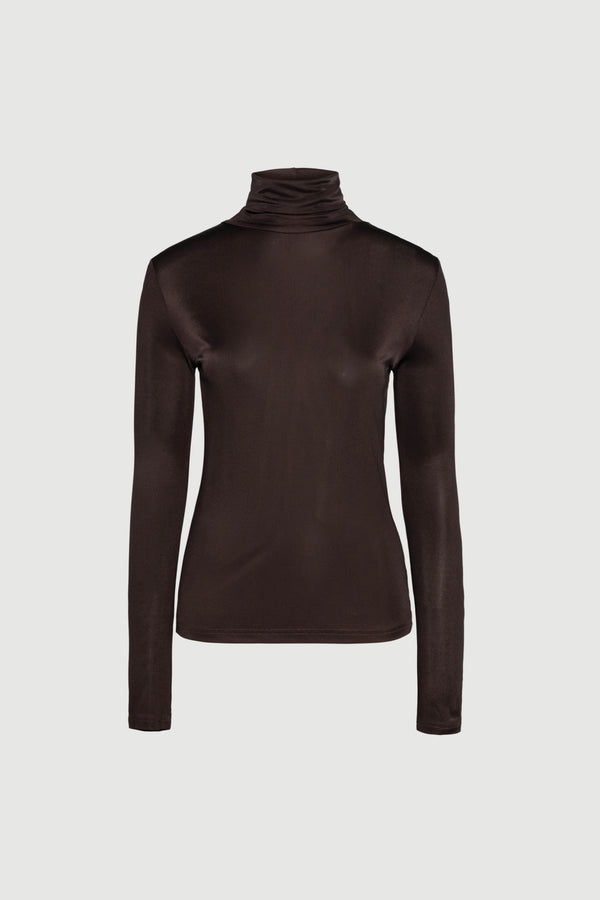 envelope 1976 Heart turtleneck Brown