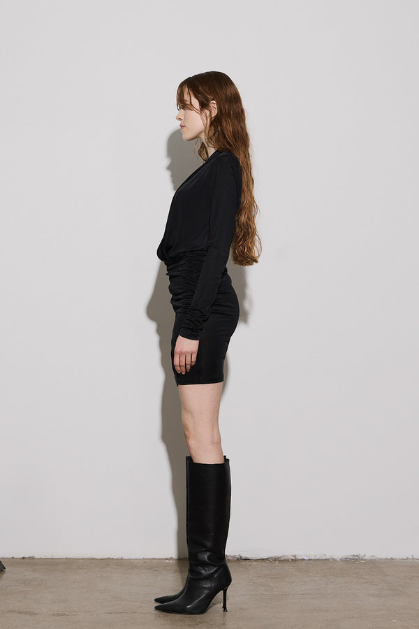 Envelope 1976 Opening Dress Short Black