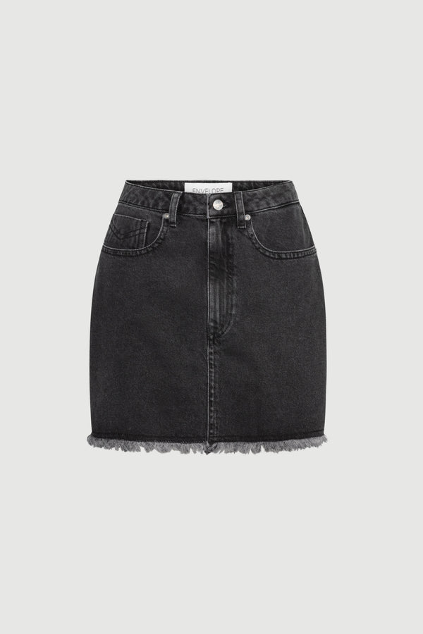 envelope 1976 Parton skirt Washed black