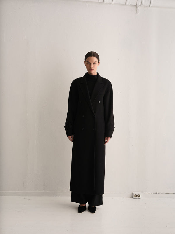 Envelope 1976 Saville Coat Black