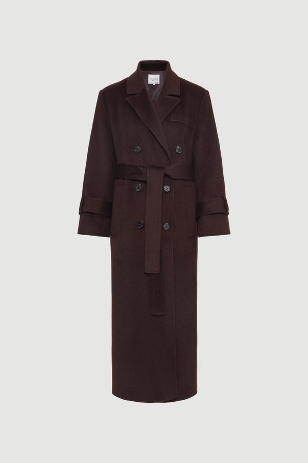 envelope 1976 Saville coat Mahogany