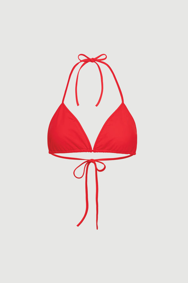 envelope 1976 Sea bikini top Poppy red