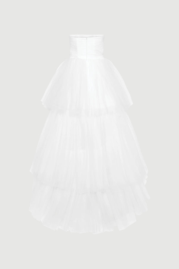 Envelope 1976 Swan Dress White