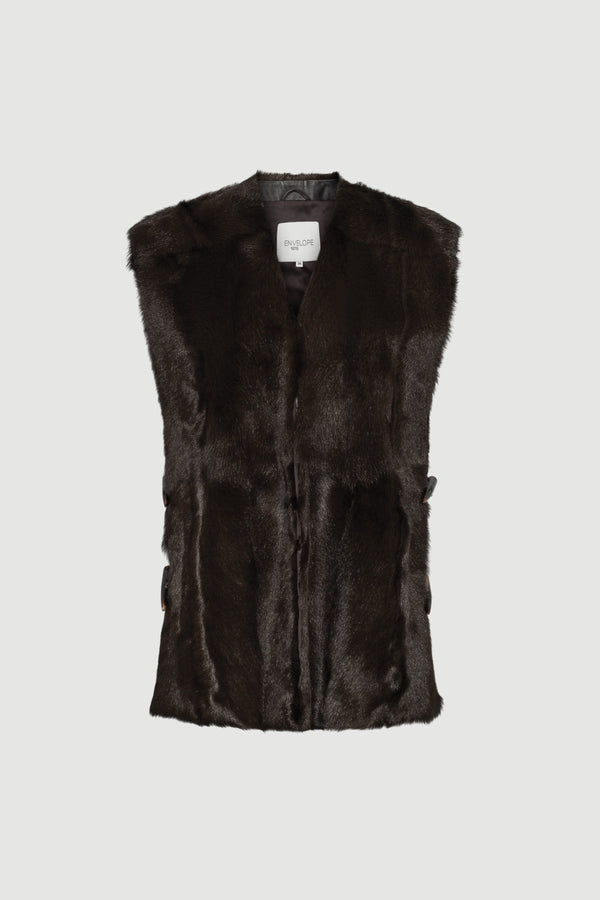 envelope 1976 Ustetind vest Brown