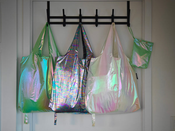 envirosax Envirosax Full Pouch Sets - Silver Space Reusable Bags Pack of 3