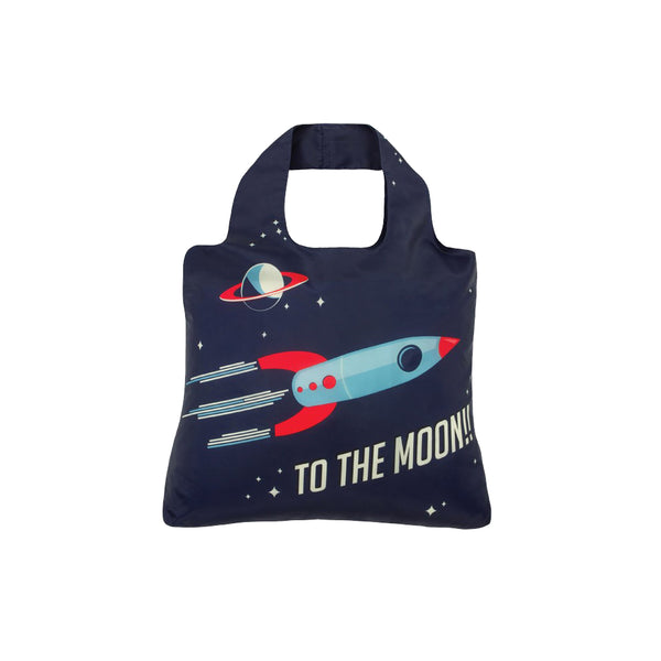 envirosax Envirosax Kids Bag 13- Rockets to The Moon