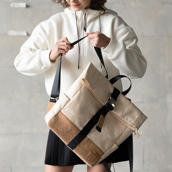 Envirosax Envirosax Organic Soft Extendable Cork Backpack EN25103