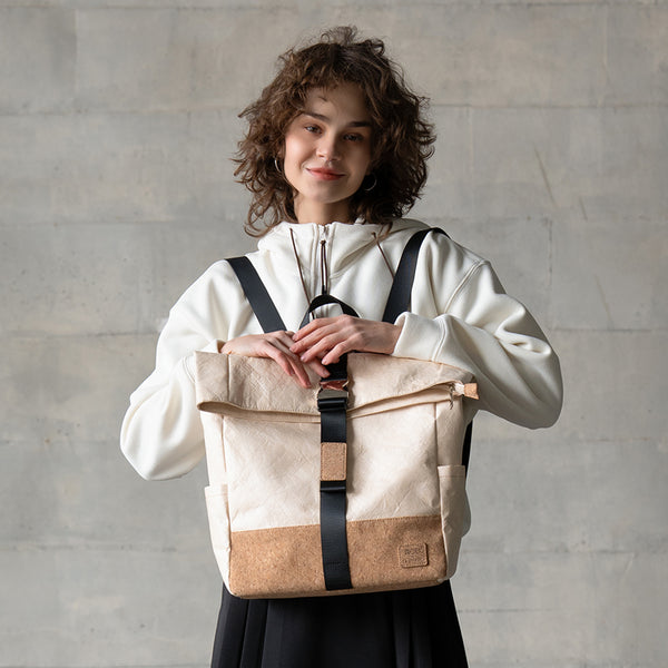 envirosax Envirosax Organic soft extendable Cork Backpack EN25103