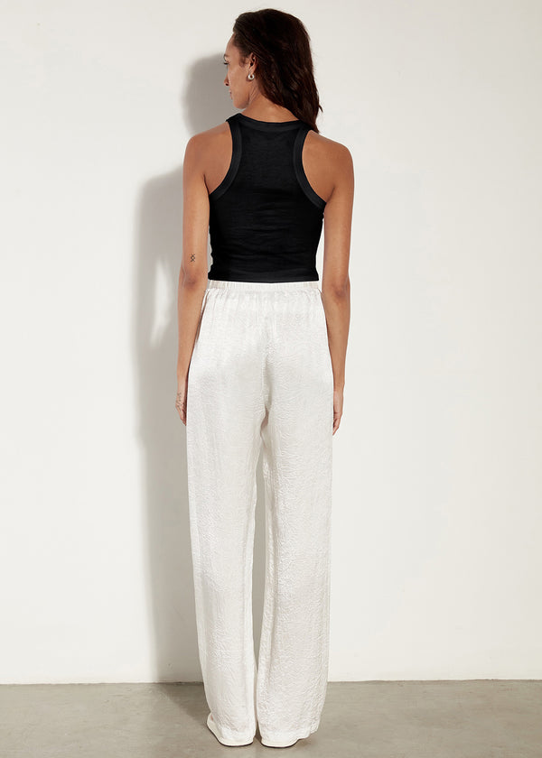 Enza Costa Bold Sheath Tank Black