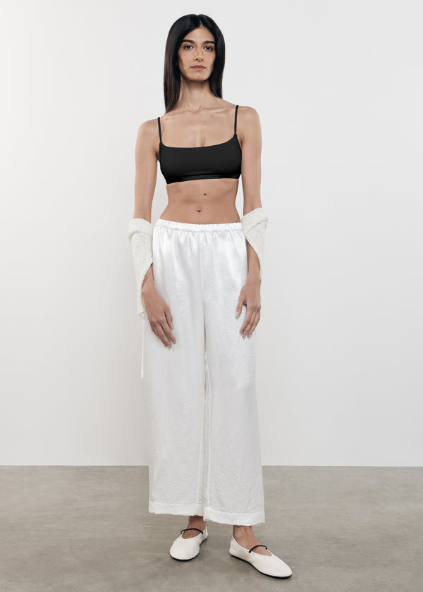 enza costa Essential Bralette Black