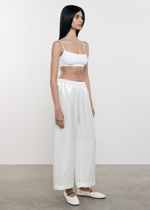 Enza Costa Essential Bralette White