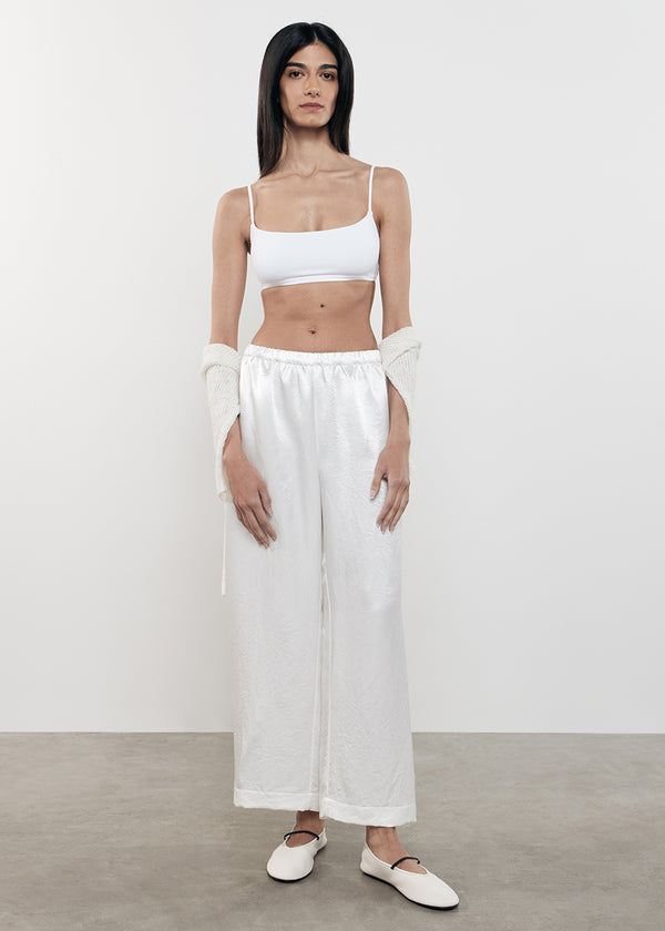 enza costa Essential Bralette White