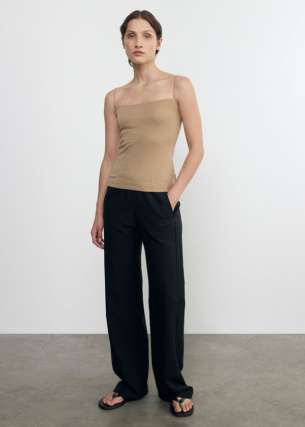 Enza Costa Essential Strappy Tank Fatigue