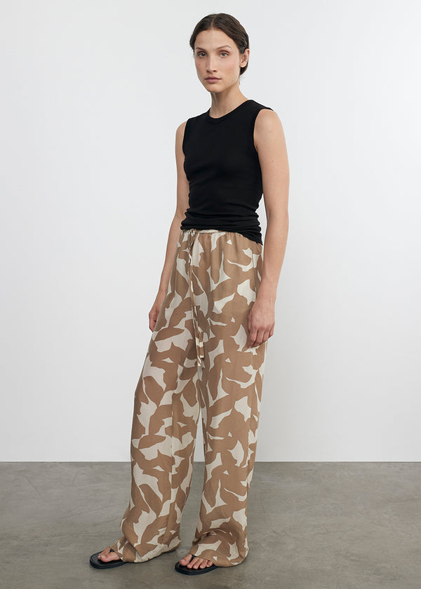 Enza Costa Floral Camo Resort Pant Floral Camo