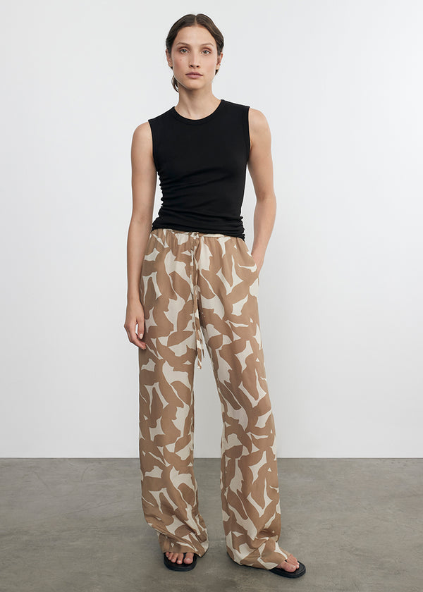 enza costa Floral Camo Resort Pant Floral Camo