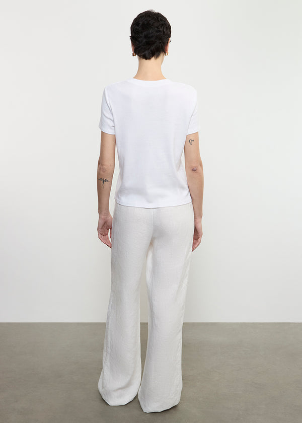 Enza Costa Linen Resort Pant Undyed