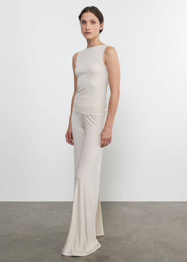 Enza Costa Silk Jersey Bias Pant Canvas