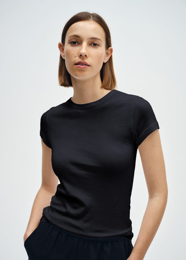 Enza Costa Supima Cotton Cap Sleeve