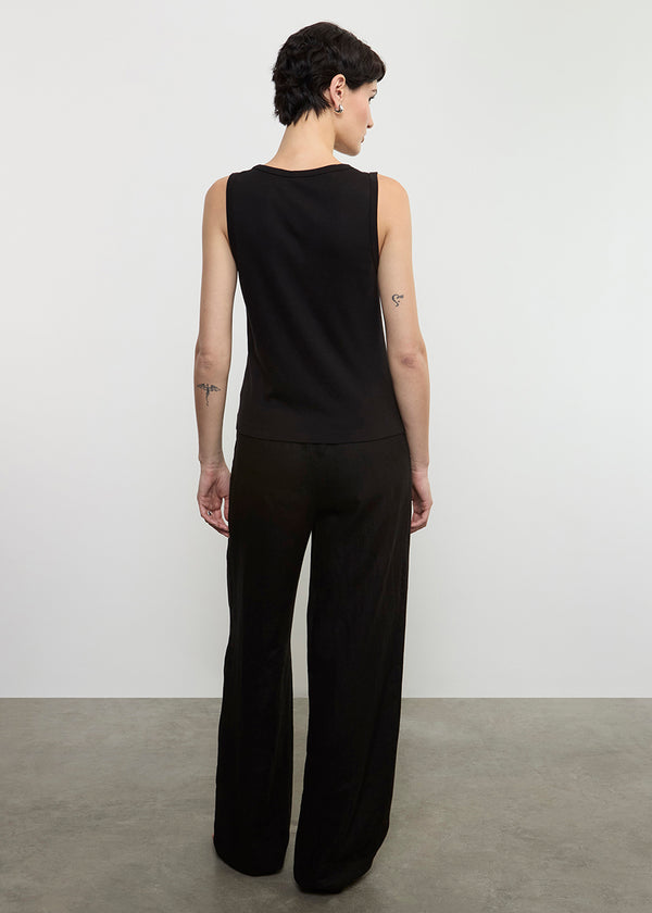 Enza Costa Supima Cotton U Black