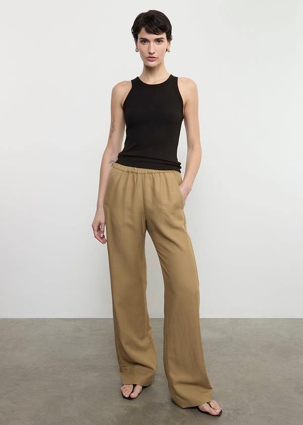 Enza Costa Twill Everywhere Pant Fatigue