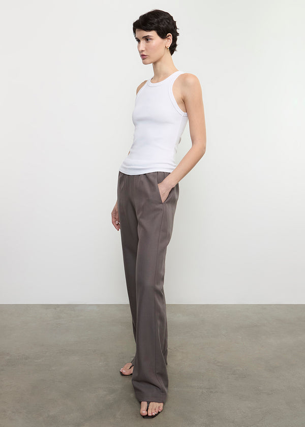 Enza Costa Twill Everywhere Pant Iron