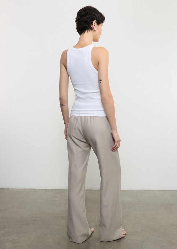 Enza Costa Twill Everywhere Pant Limestone