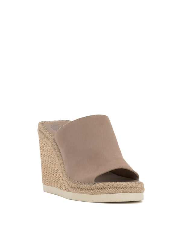 Enzo Angiolini Brissia Wedge Mule Truffle Taupe