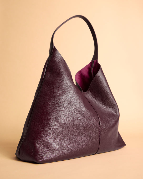 enzo angiolini Jenna Hobo Bag Wineberry/Pink