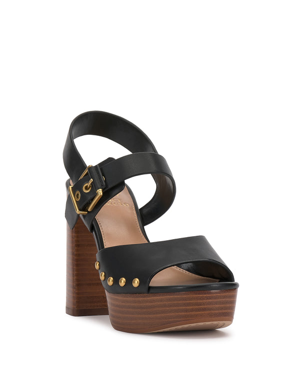 Enzo Angiolini Pazton Platform Sandal Black