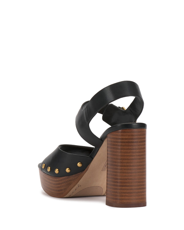 Enzo Angiolini Pazton Platform Sandal Black