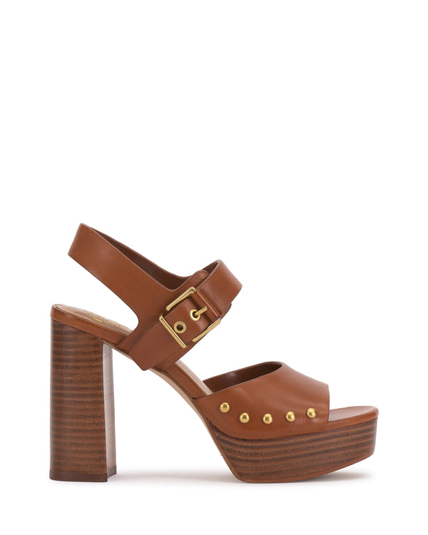 Enzo Angiolini Pazton Platform Sandal Whiskey